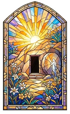 Easter Sunday Window
